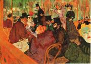  Henri  Toulouse-Lautrec Moulin Rouge Spain oil painting artist